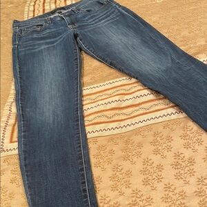 Banana Republic jeans, cotton blend, skinny fit, 27/4